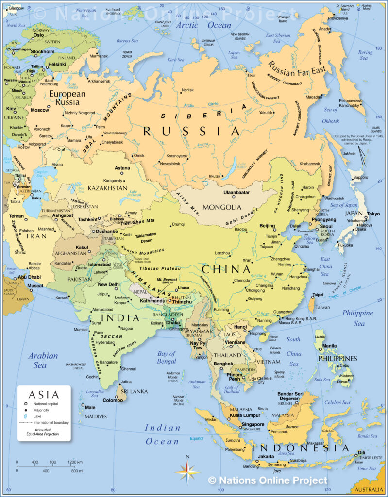 Asia Map