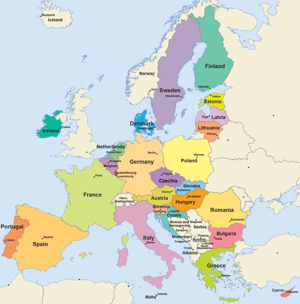 Europe Map